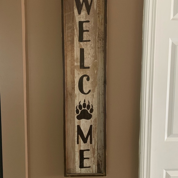 Rustic Welcome Sign - Picture 4 of 4